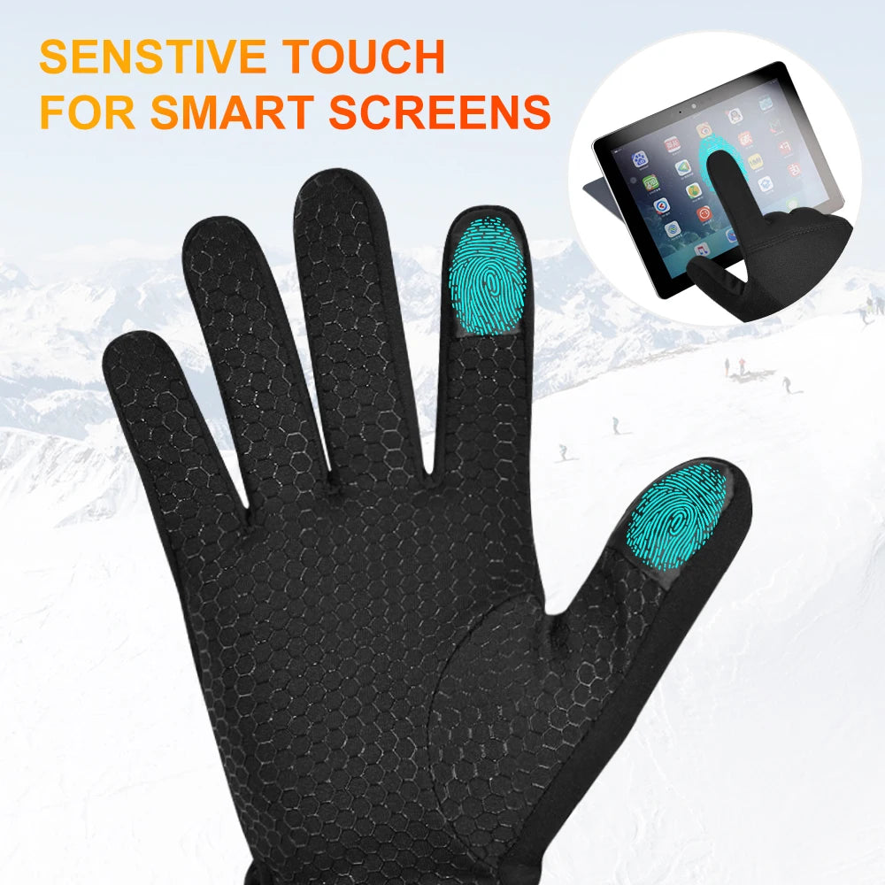 Snow Deer Rechargeable Thermal Heated Motorcycle Gloves