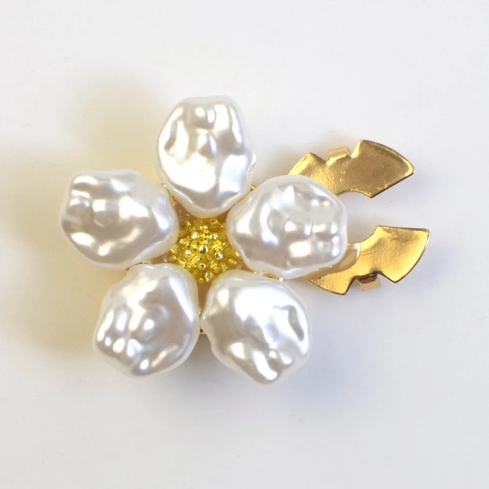 Fashion Alloy Pearl Button Covers For Shirt Cuffs Elegant Accessories