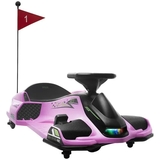 12V High-Performance Electric Go Kart For Kids 8-12 Drifting