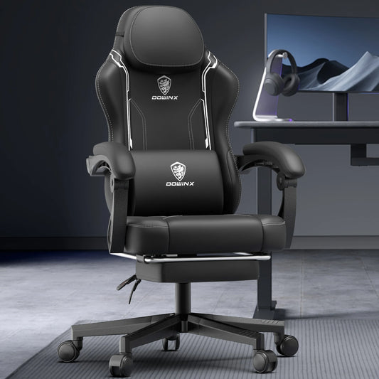 Dowinx Gaming Chair With Pocket Spring Cushion And Lumbar Support