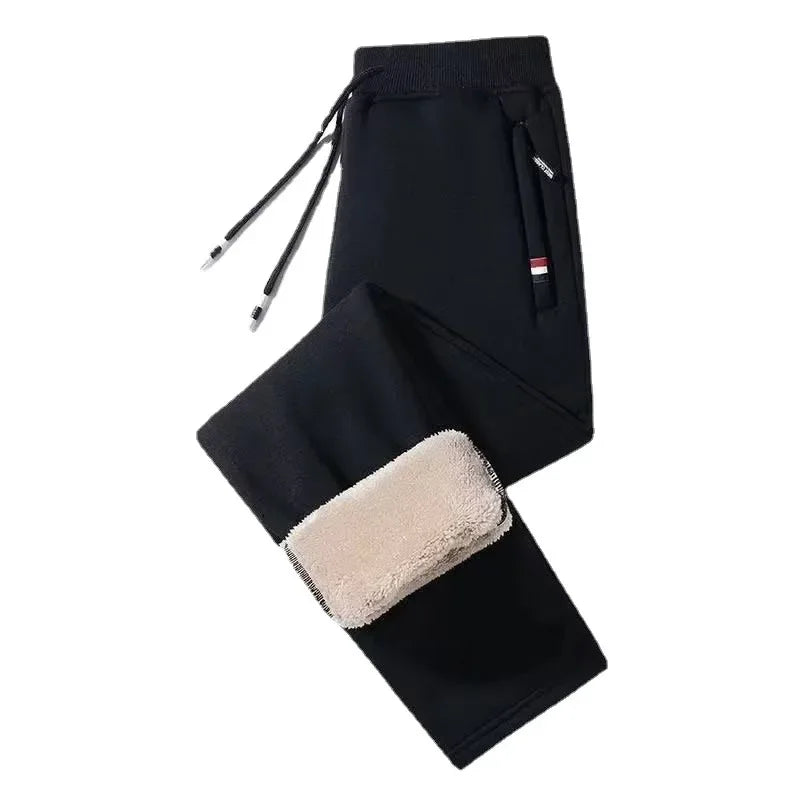 Guangdong CN Fleece Lined Mens Autumn Winter Loose Pants