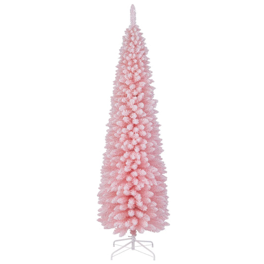 LIFEZEA Pencil Shape Christmas Tree Artificial Holiday Decoration