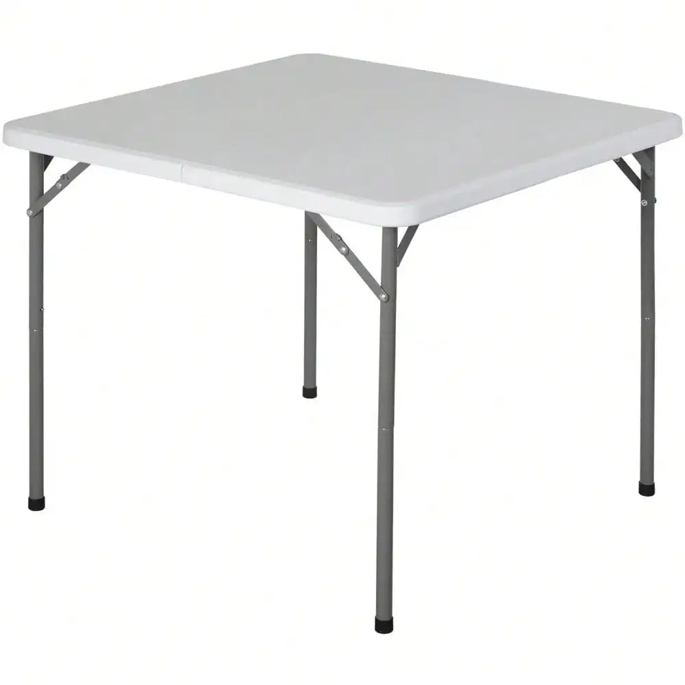 Fold In Half Card Table For Outdoor Indoor Use Lightweight