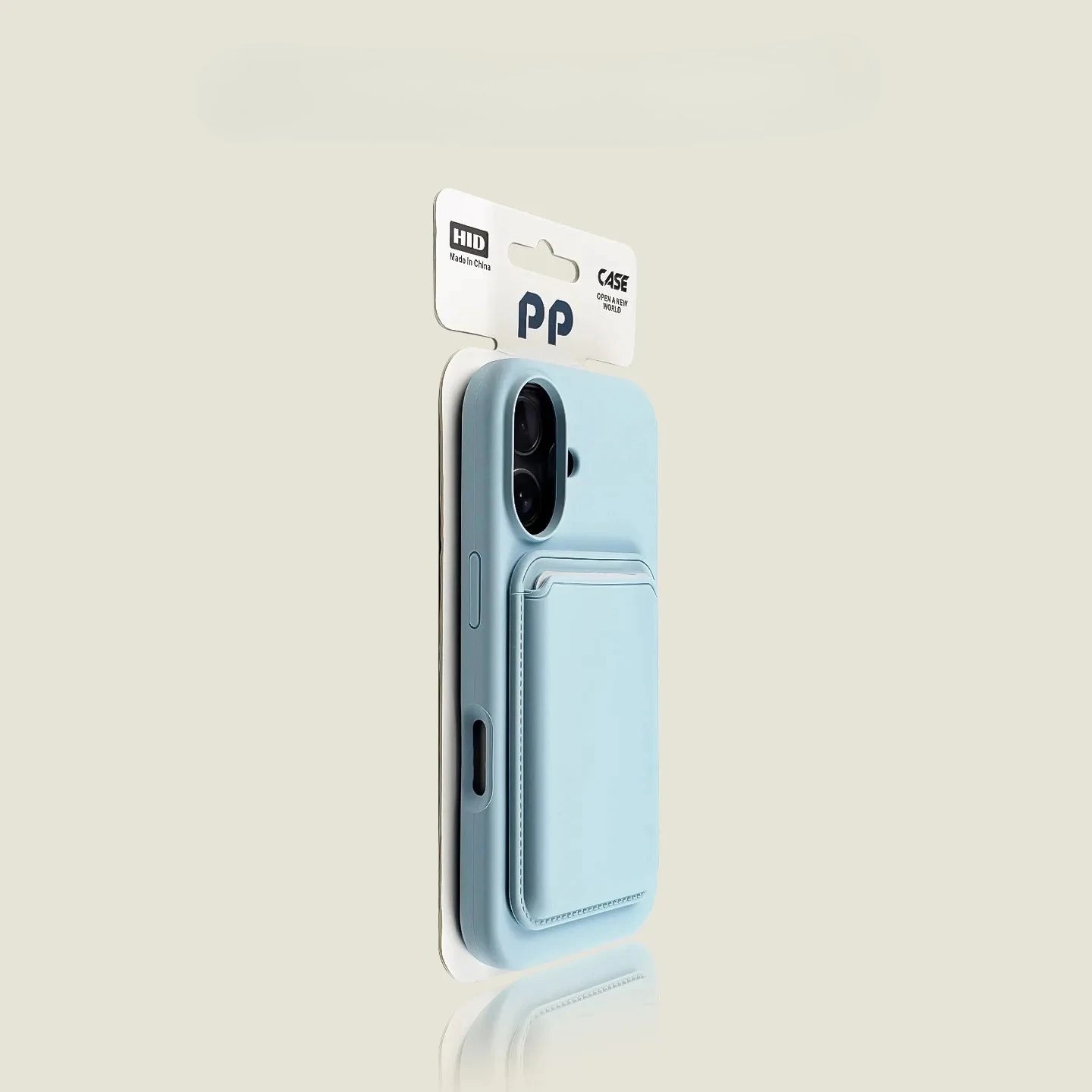 NONED Liquid Silicone Wallet MagSafe Phone Case for iPhone