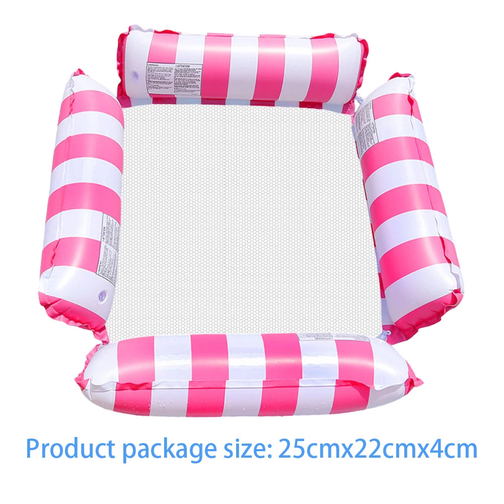 APWIKOGER PVC Inflatable Pool Float Lounger Hammock Chair