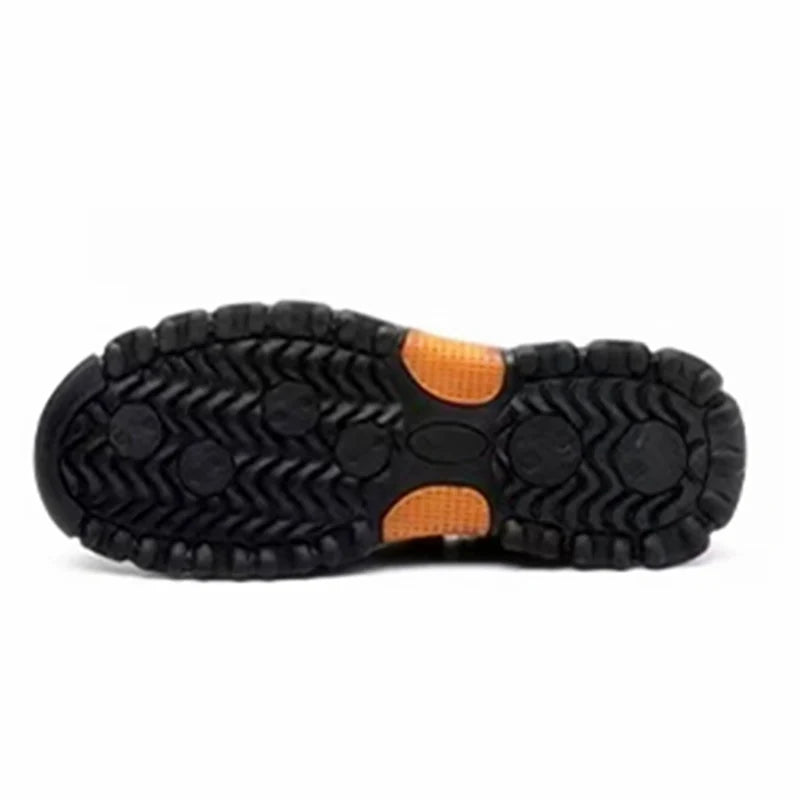 Mens Construction Work Boots With Composite Toe Metatarsal Guard