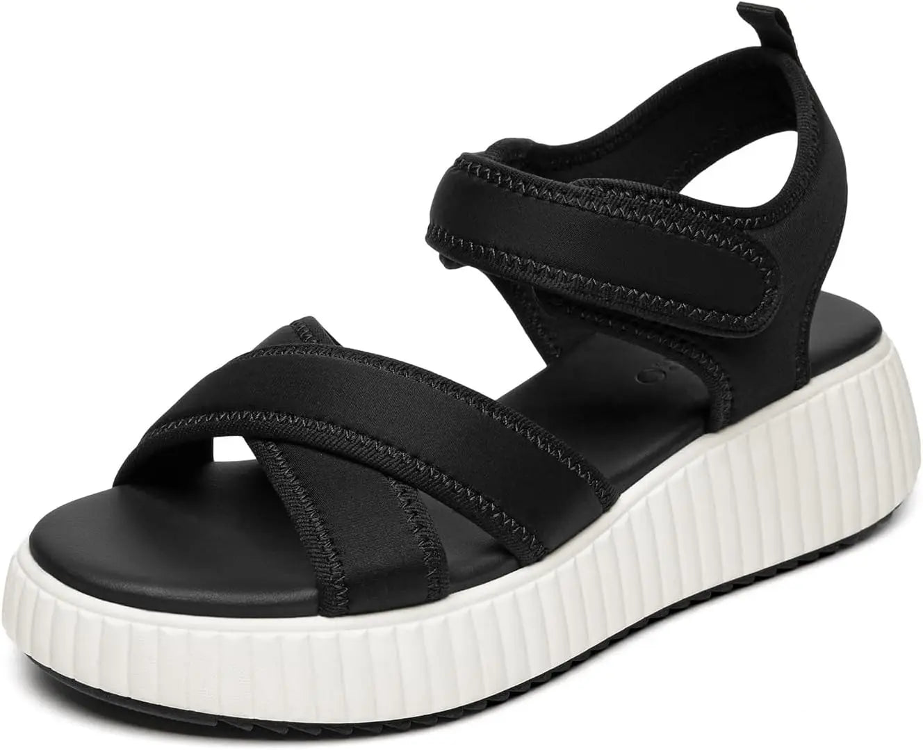 Women's Comfortable Platform Sandals Open Toe Wedge With Adjustable Straps