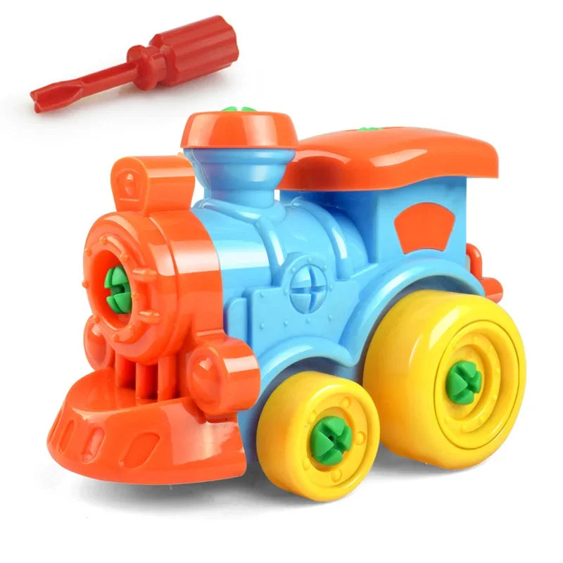 Educational DIY Diecast Engineering Vehicle Toy For Kids