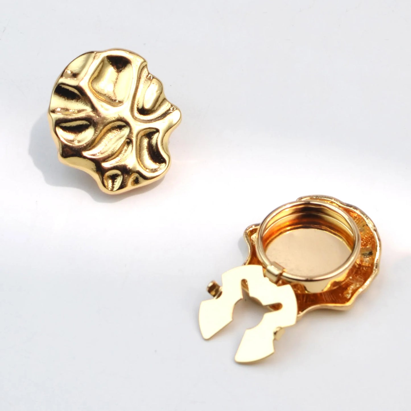 Fashion Metal Button Covers For Shirt Cufflinks Unisex Accessories