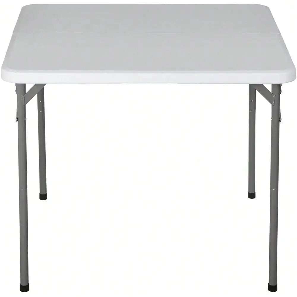 Fold In Half Card Table For Outdoor Indoor Use Lightweight