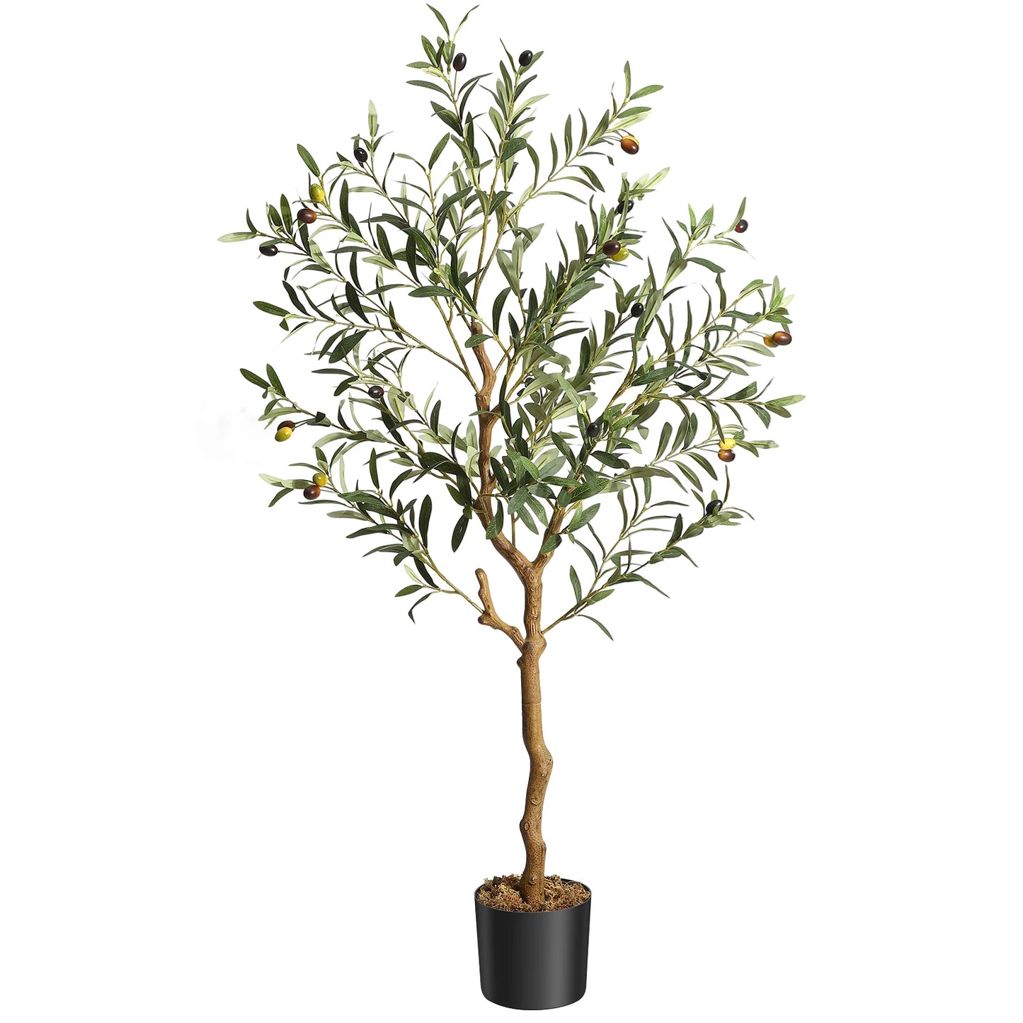 HiMISS Artificial Olive Tree In Pot Realistic Indoor Plant Decor