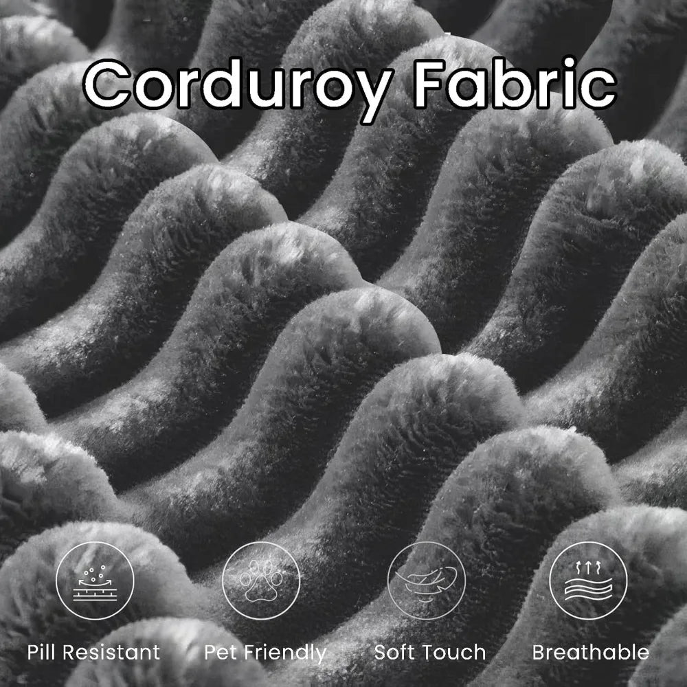 ZHUOTING L Shaped Modular Sectional Sofa Cloud Deep Seat