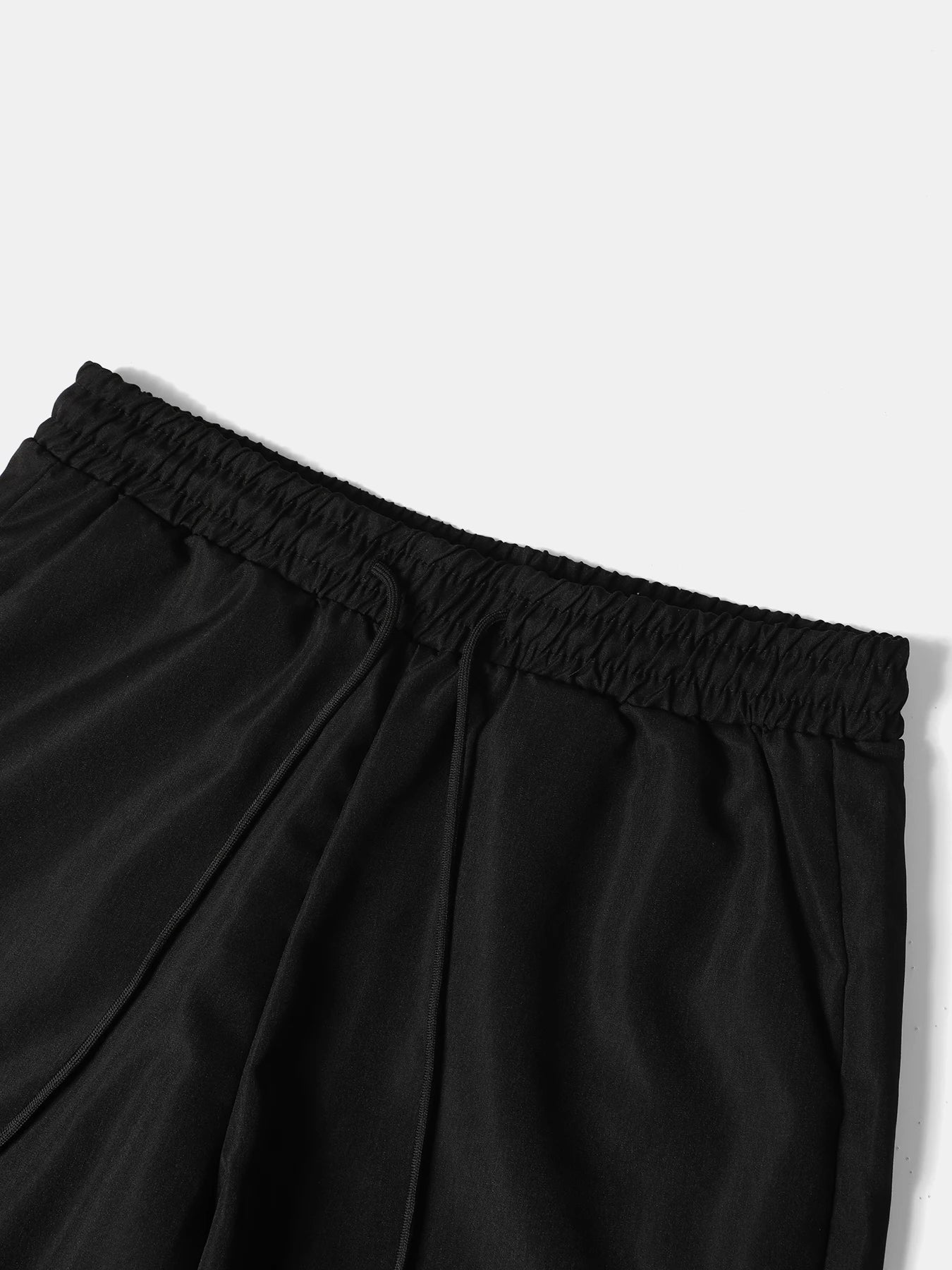 Men's Two-Piece Short Sleeve Button-Down Shirt And Drawstring Pants Set