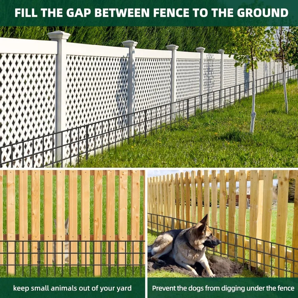 No Dig Garden Fence Animal Barrier For Gardens