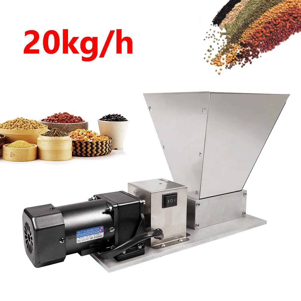 Electric Grain Crusher Stainless Steel Grinder For Corn Wheat 220V