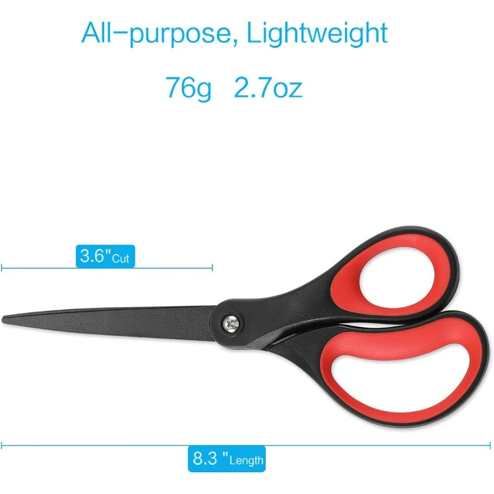 Hign-Concerned Titanium Nonstick Scissors Pro Comfort Grip