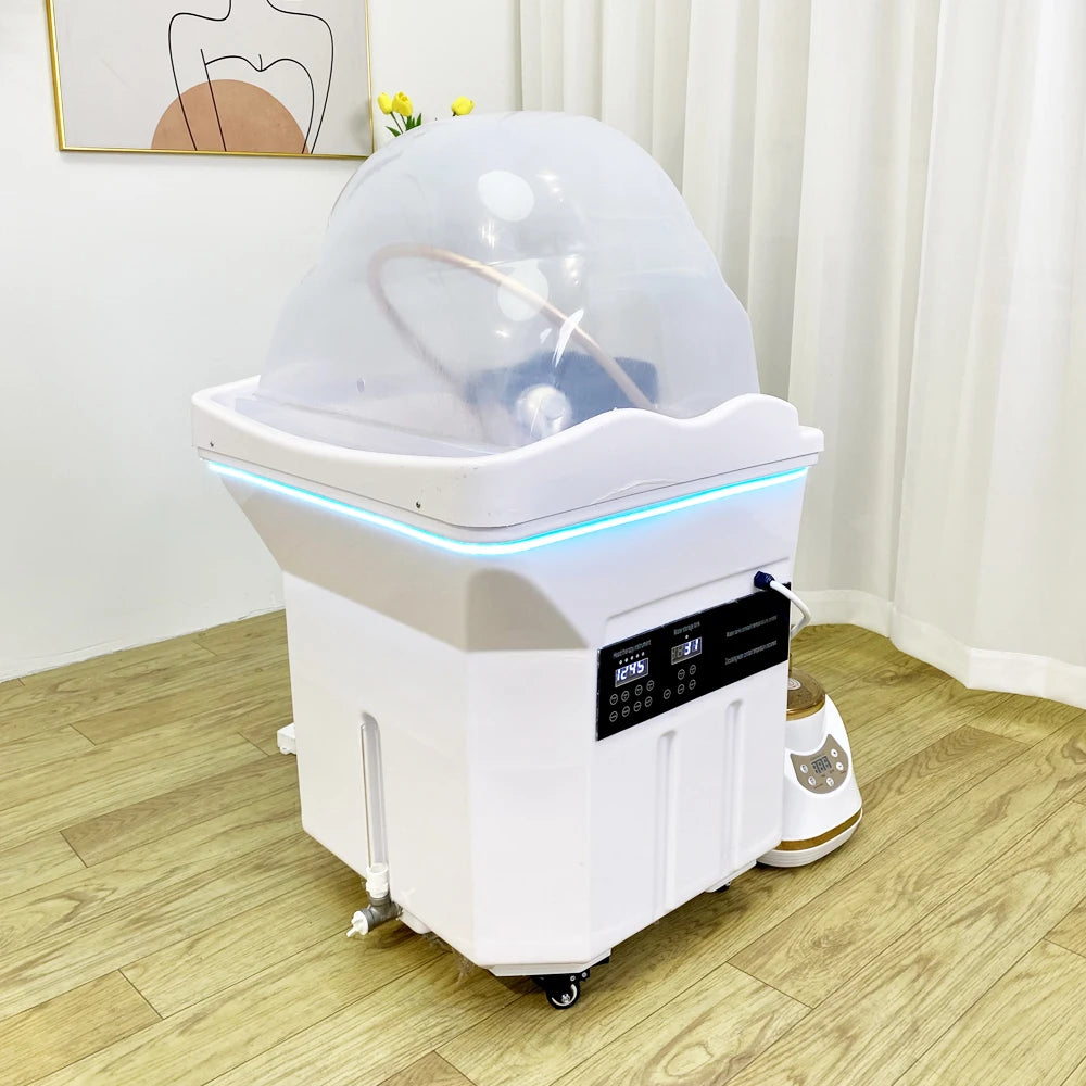 General Use Head Spa Shampoo Basin With Built In Water Heating