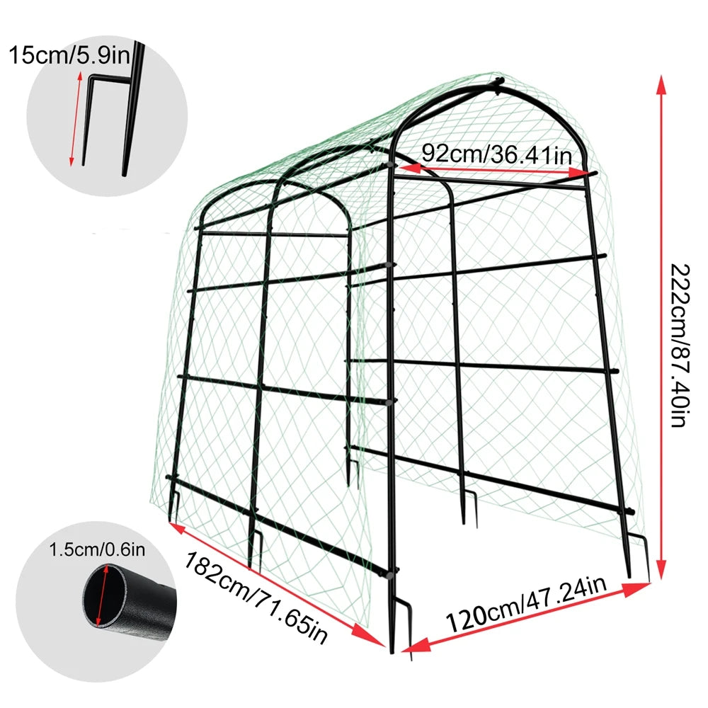 Wisfor U-Shaped Garden Trellis for Climbing Plants