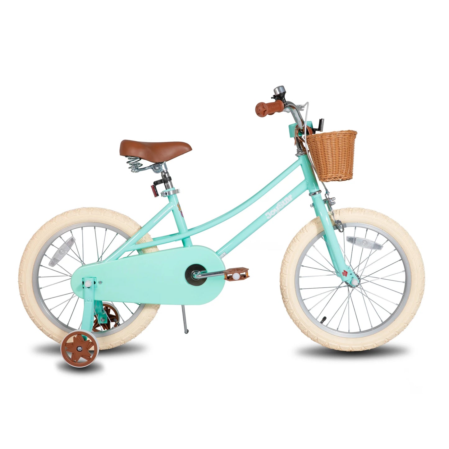 Joystar Kids Bike With Front Basket And Training Wheels