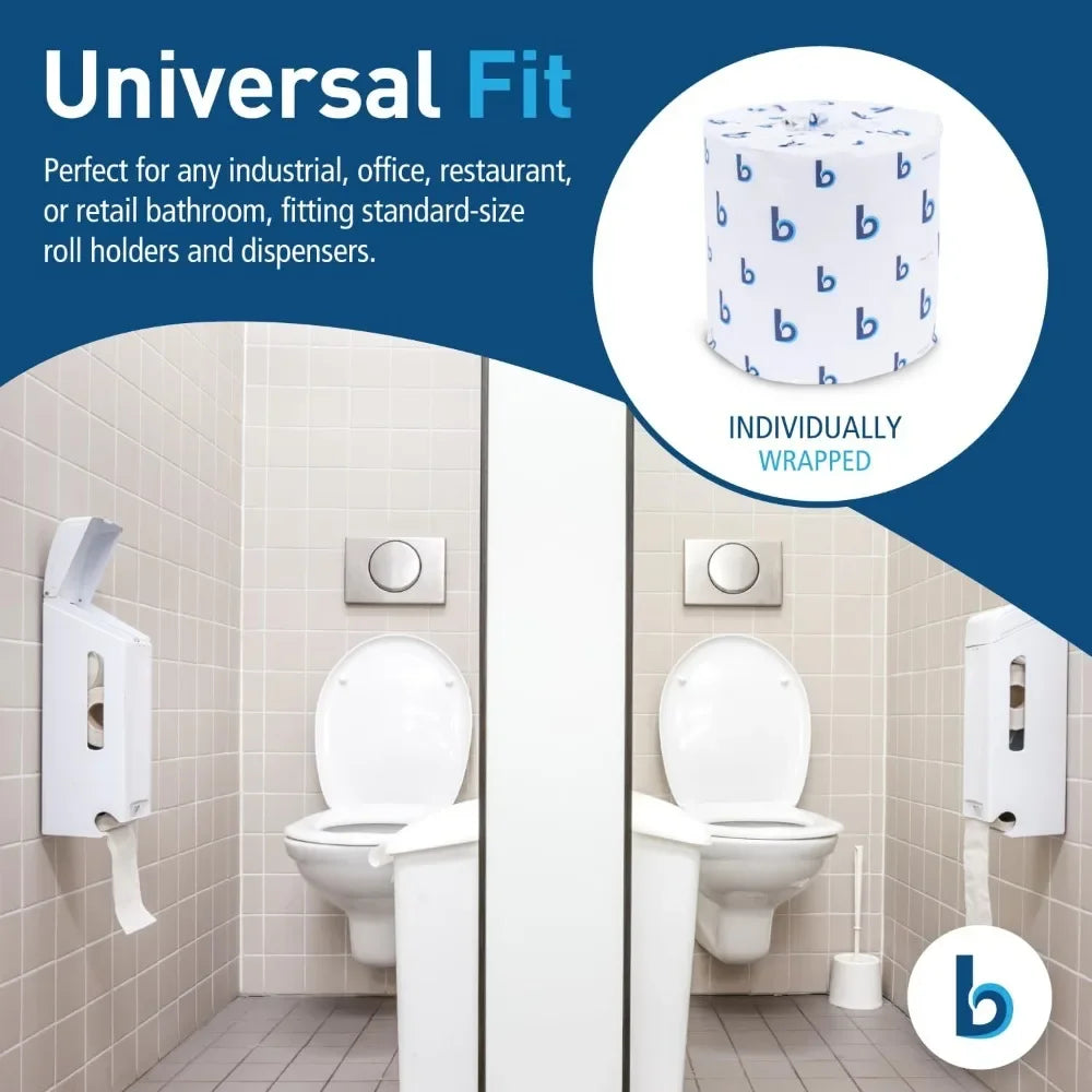 B6144 Septic Safe 2 Ply Toilet Tissue US Origin 96 Count