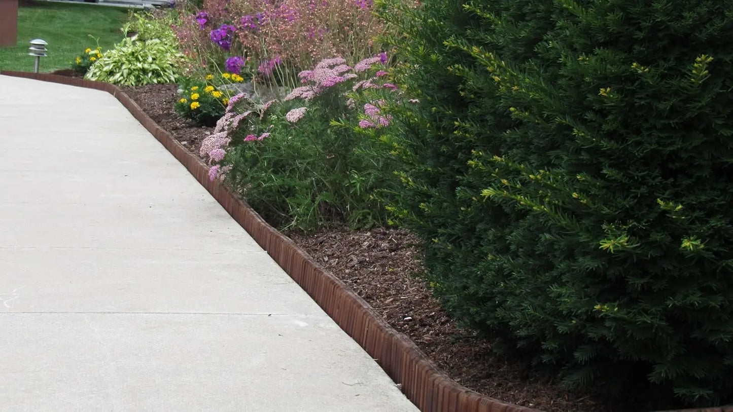 Flexible Lawn And Landscape Border Edging For Garden Beds
