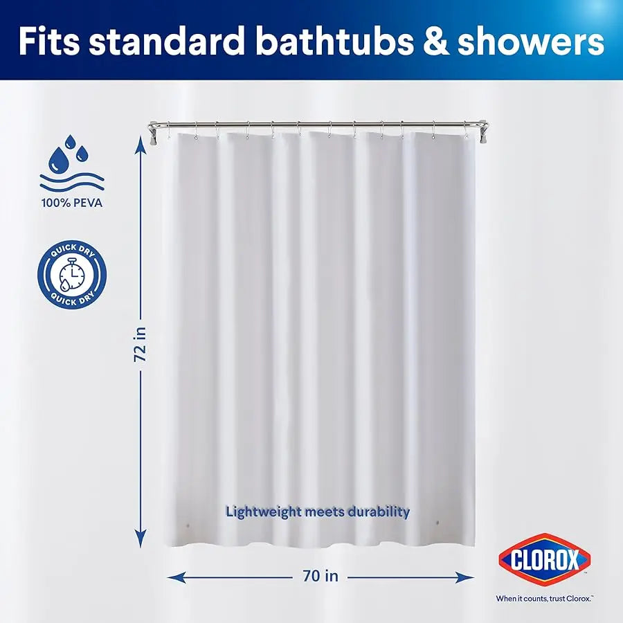 Guangdong Shower Curtain Liner Premium Waterproof With Magnets