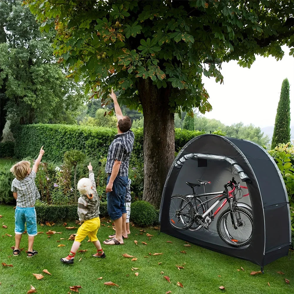 Foldable Waterproof Outdoor Bike Tent Storage Shelter For Road Bicycle
