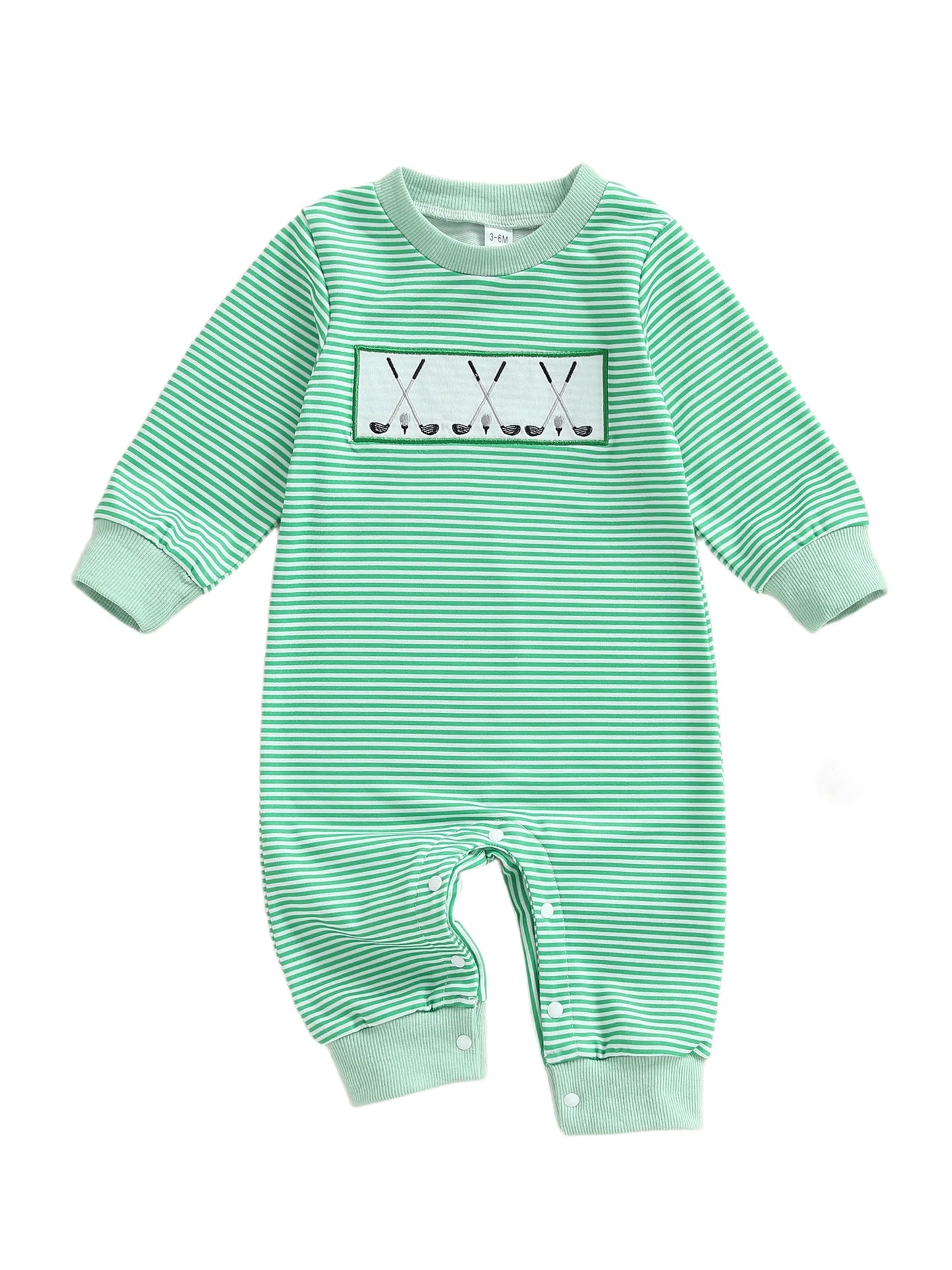 Infant Autumn Bodysuit Round Neck Unisex Full Sleeves