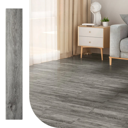 Interlocking Luxury Vinyl Plank Flooring Wood Look for Bedroom