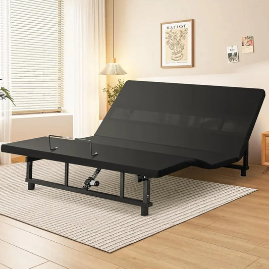 Adjustable Bed Base Frame With Wireless Remote Zero Gravity