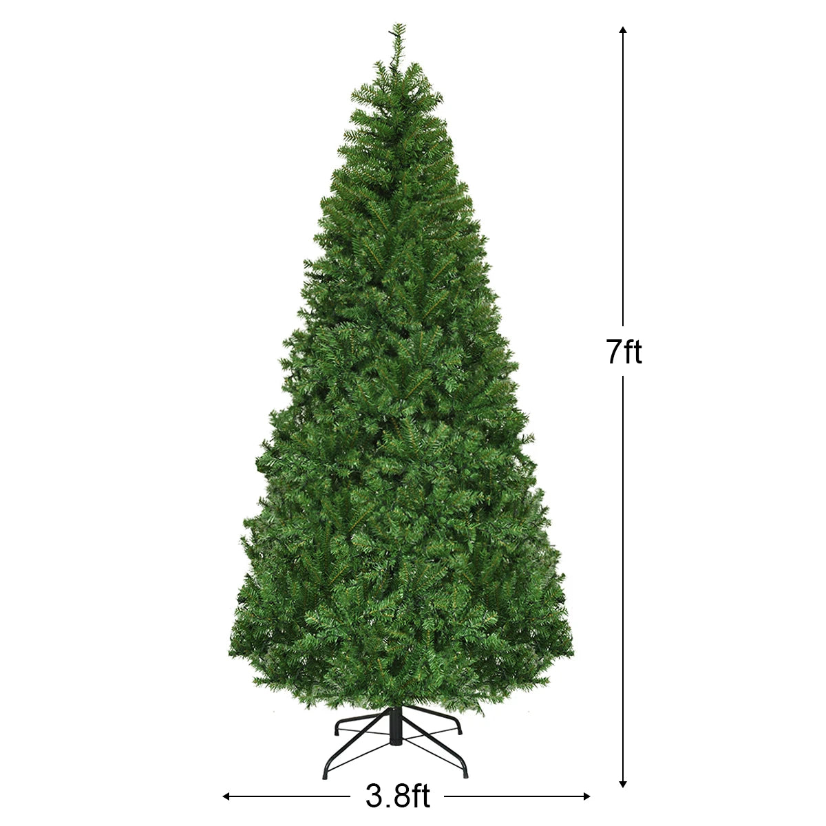 MULTIGOTE Pre-Lit Artificial Christmas Tree With 500 LED Lights