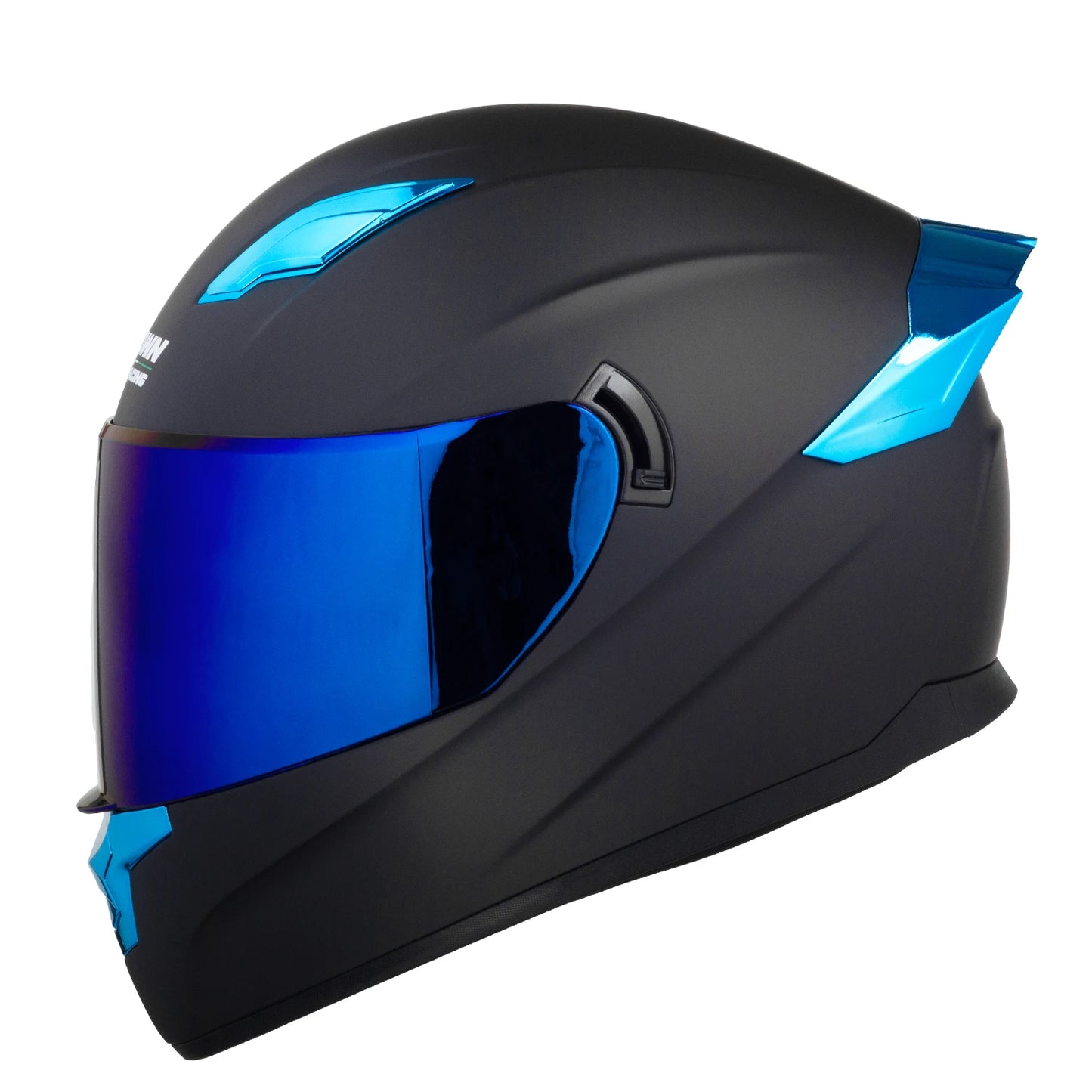 Crown Racing Full Face Motorcycle Helmet With Dual Visors DOT-Certified