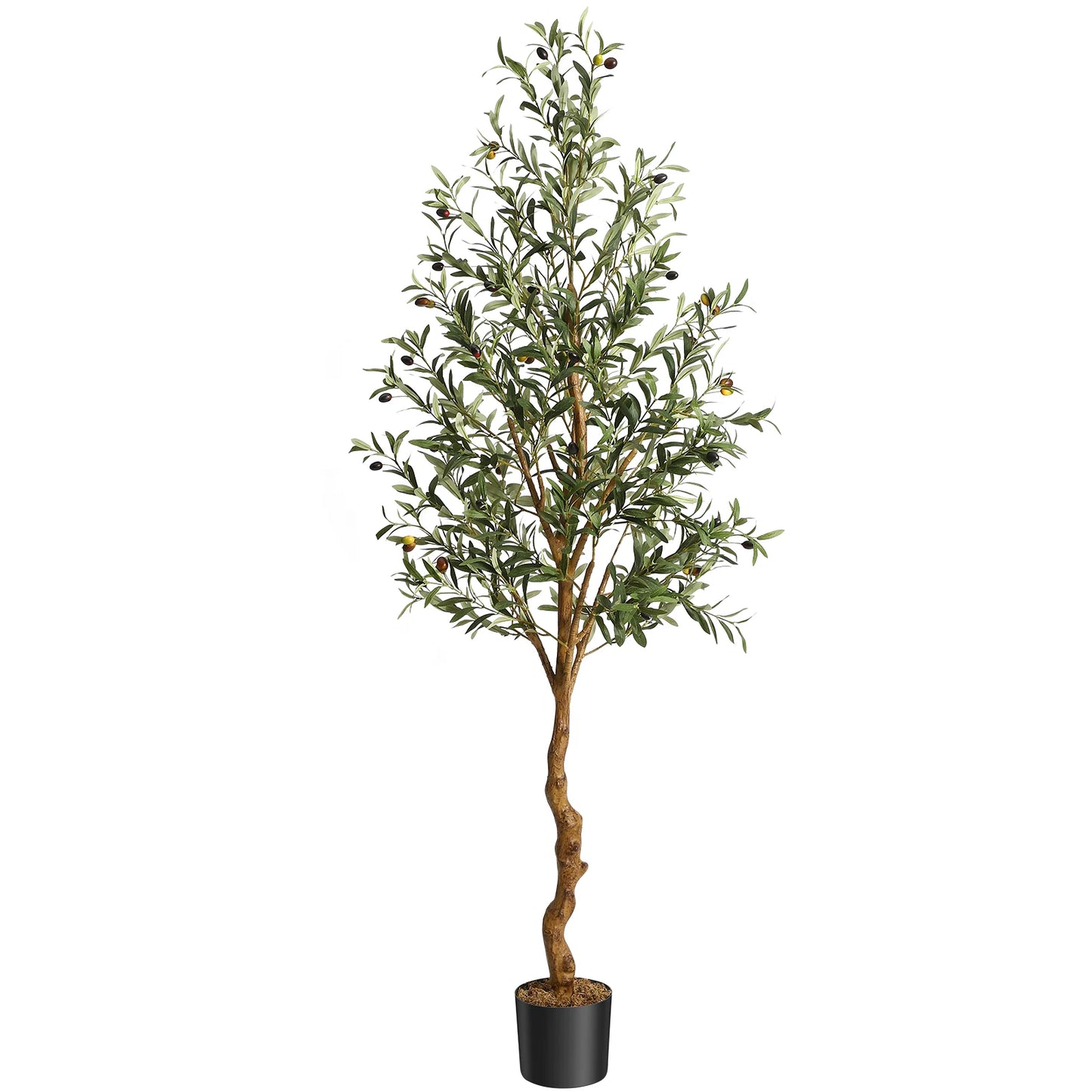 HiMISS Artificial Olive Tree In Pot Realistic Indoor Plant Decor