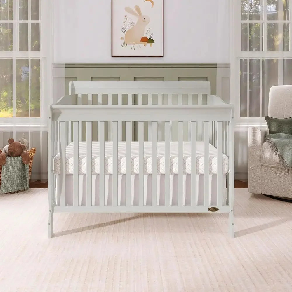 Convertible Crib With Multiple Mattress Settings Greenguard Gold Certified