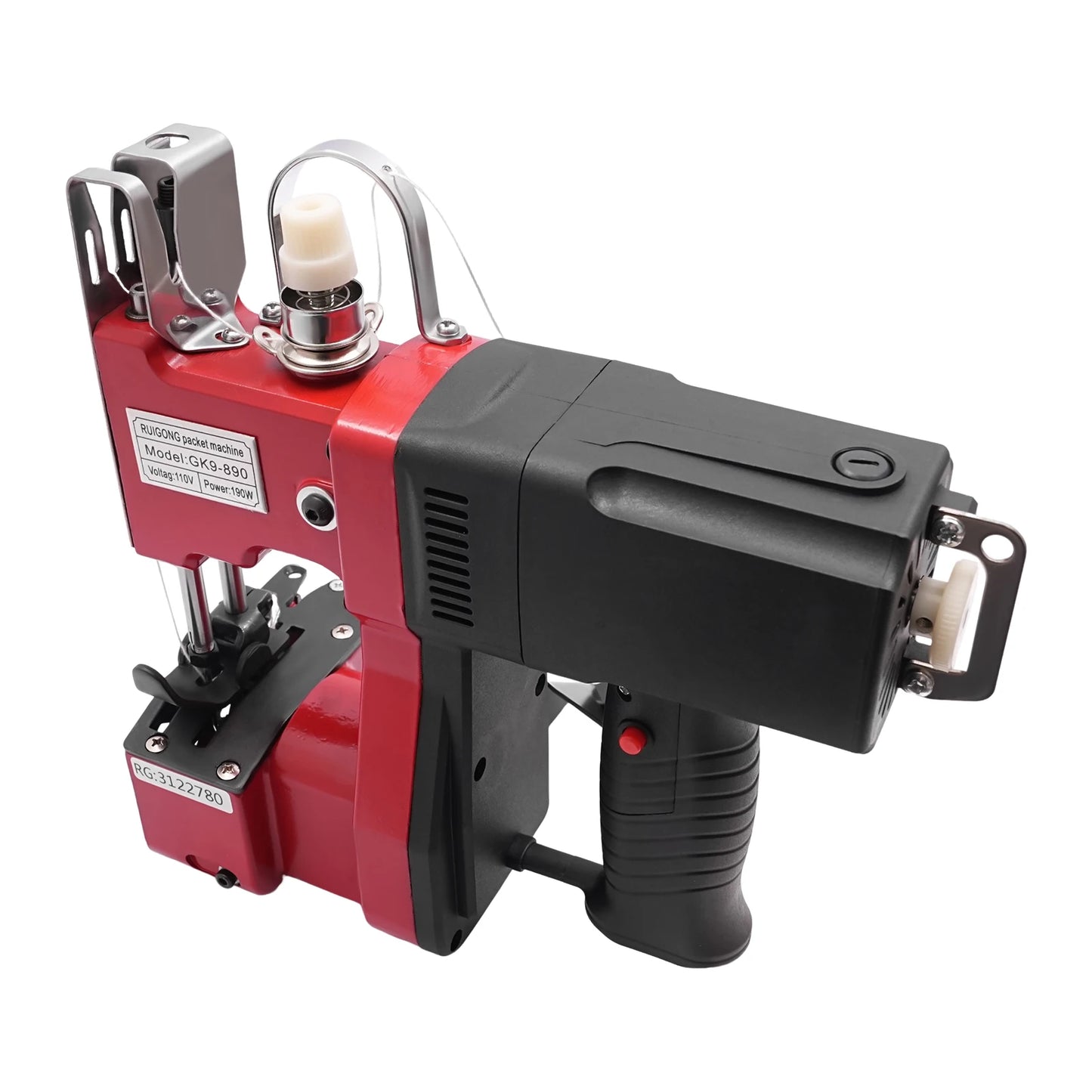 Hign Concerned Portable Electric Bag Stitching Closer 110V