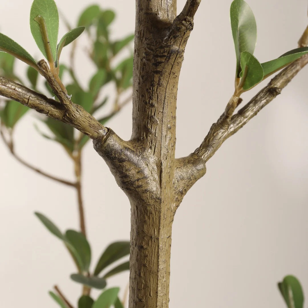 Artificial Olive Tree In Pot For Indoor Living Room Decor