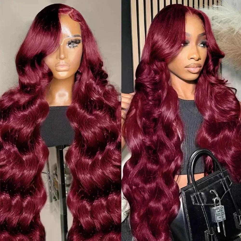 CanaryFly Remy Human Hair Lace Front Wig Body Wave Premium