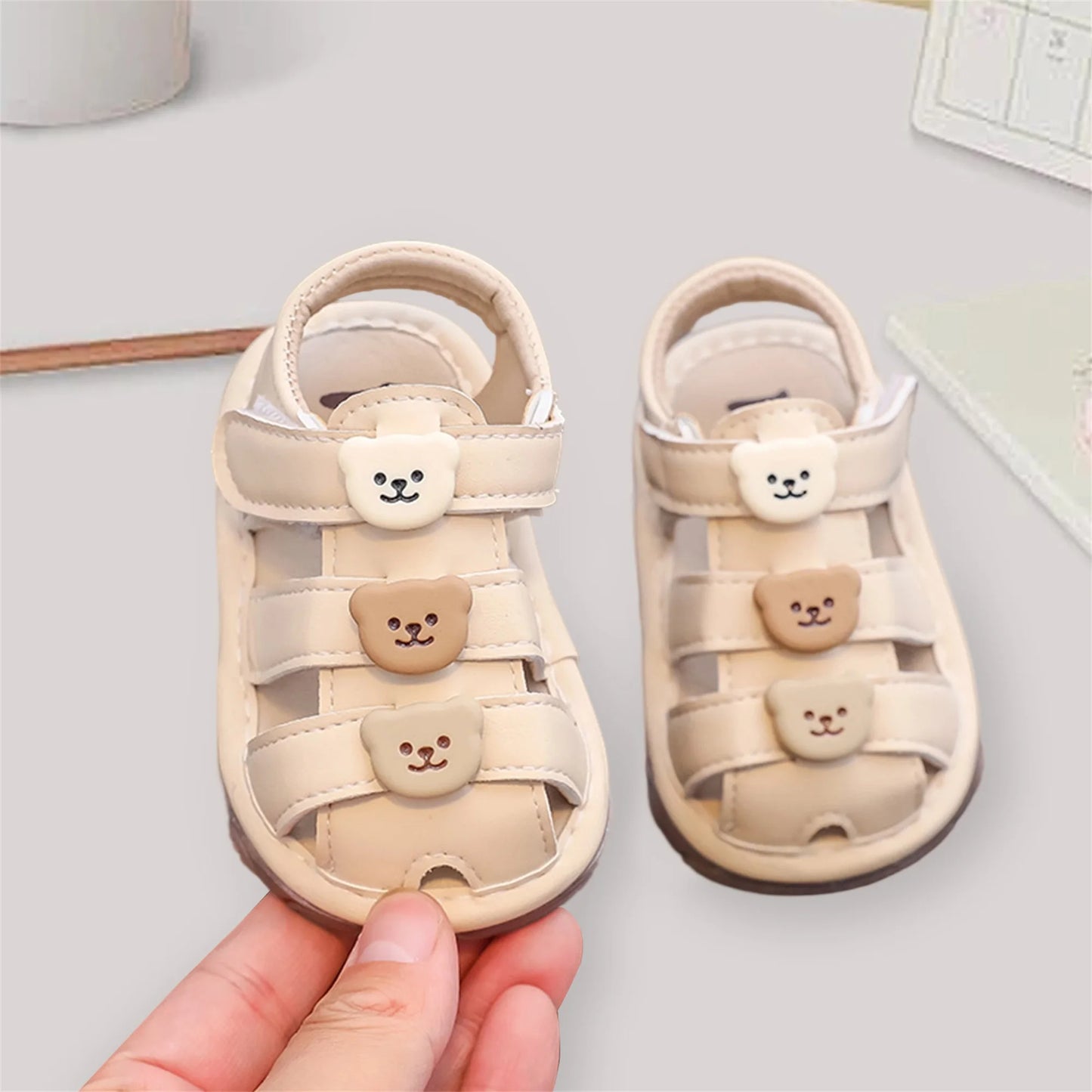 NONECN Toddler Sneakers Breathable Mesh Slip-On Athletic Shoes