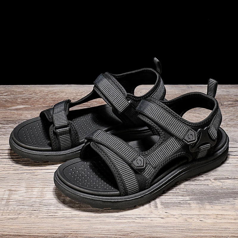 Genkcoat Men Outdoor Sandals Breathable Beach Casual Footwear