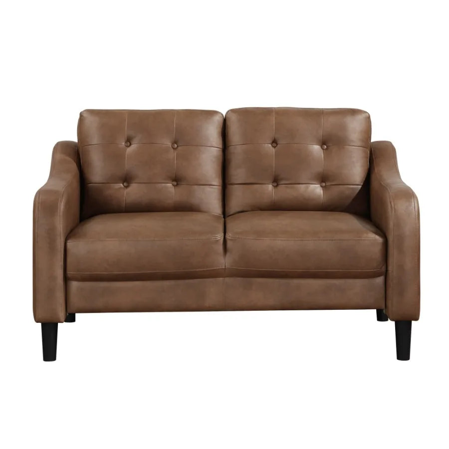 Hign-Concerned Microfiber Sofa Set Upholstered Loveseat