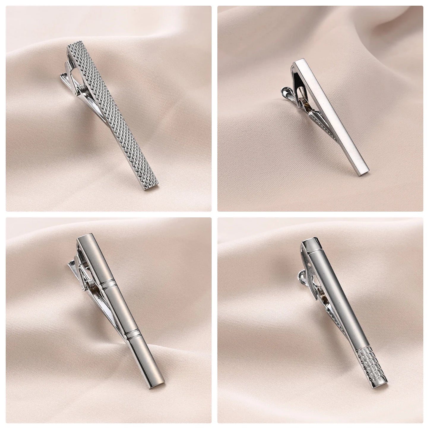 UJOY Minimalist Tie Clip For Men Cuff Pin Lawyer Style