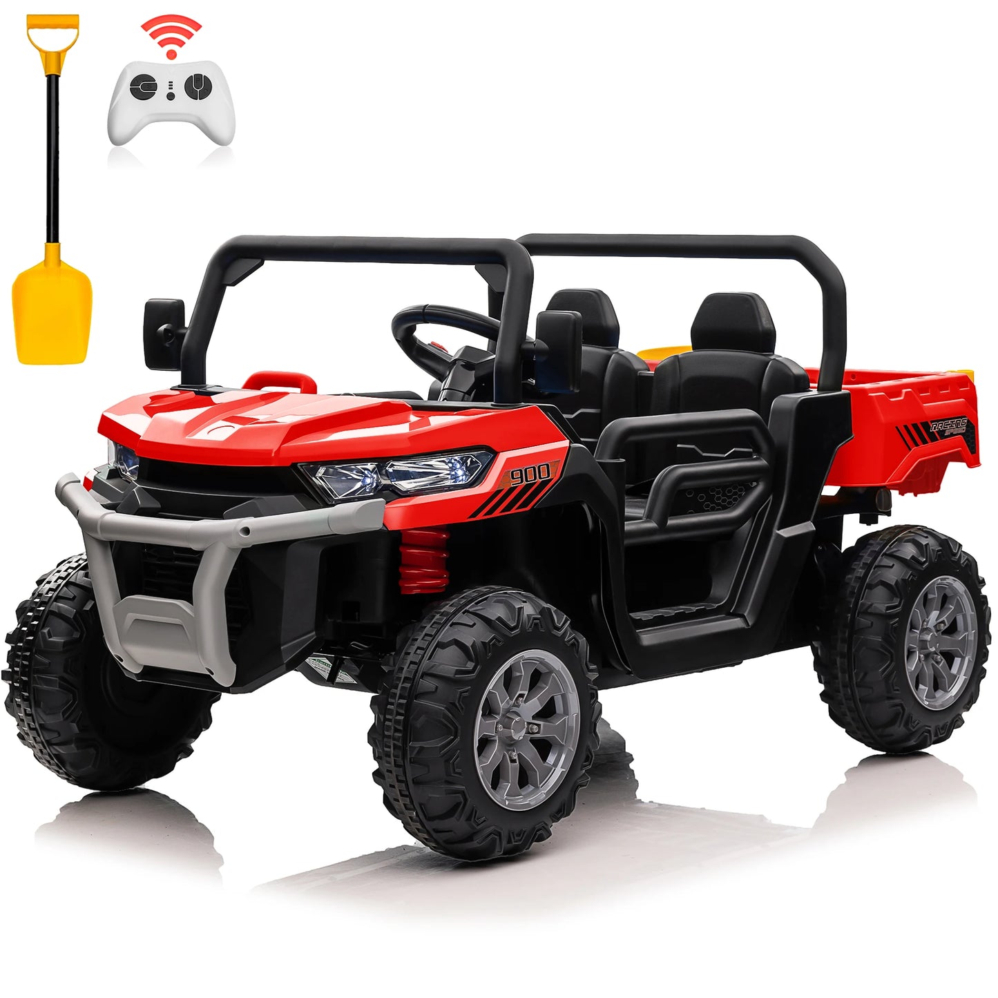Electronic 24V Ride On Dump Truck For Kids With Remote