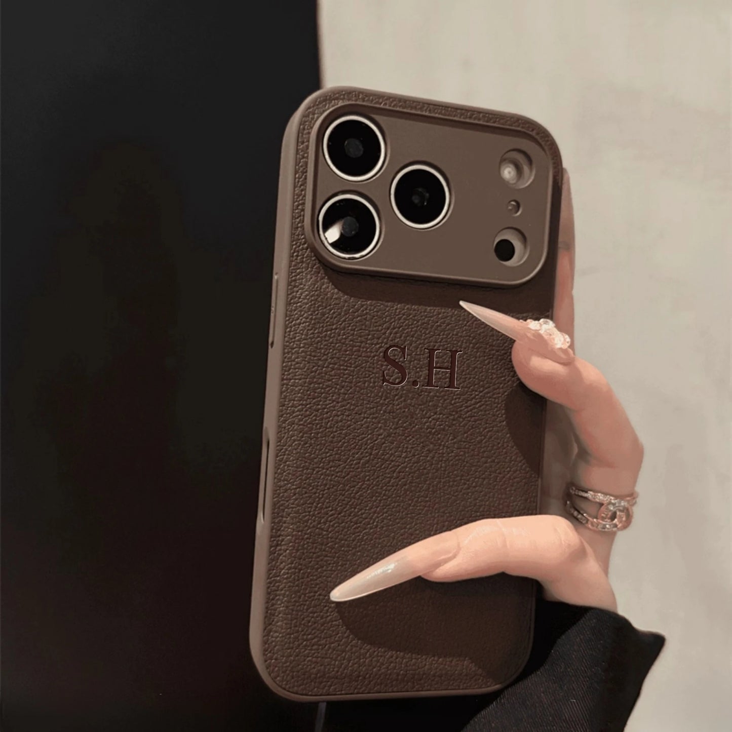 NONEDesign Custom Name Phone Case For iPhone Pro Max