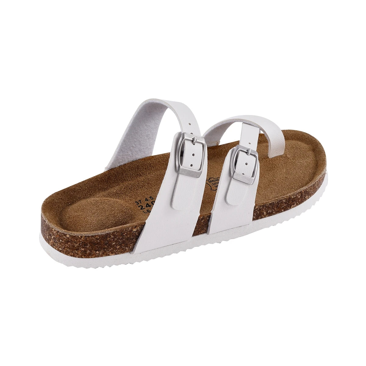 SUFU Leather Outdoor Sandals Buckle Non Slip Women Flip Flops