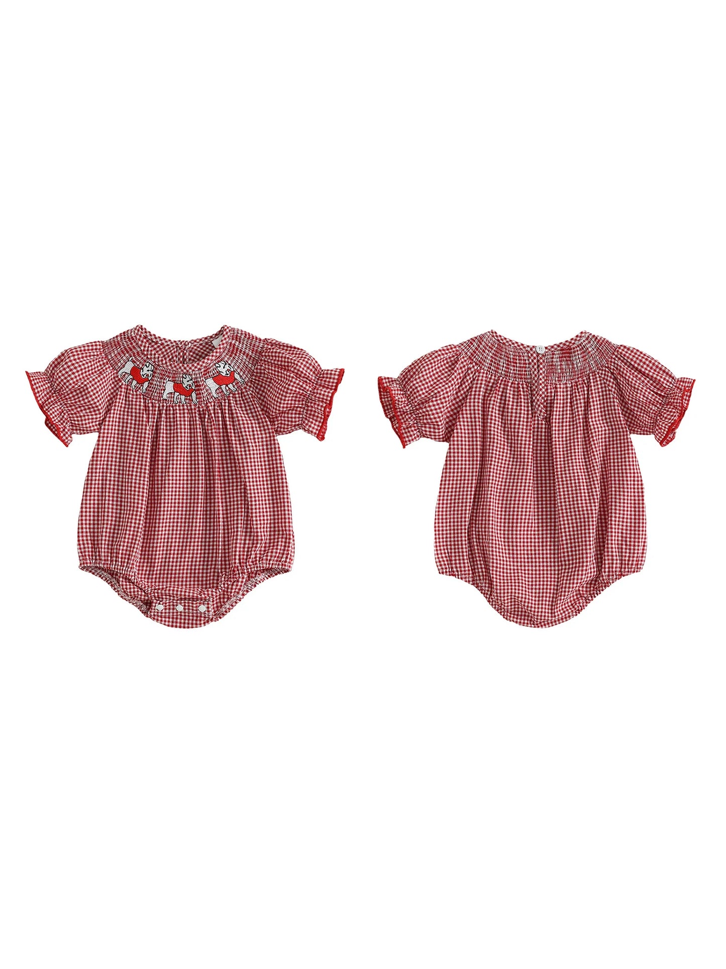 Toddler Girls Floral Print Sleeveless Jumpsuit Romper With Ruffles