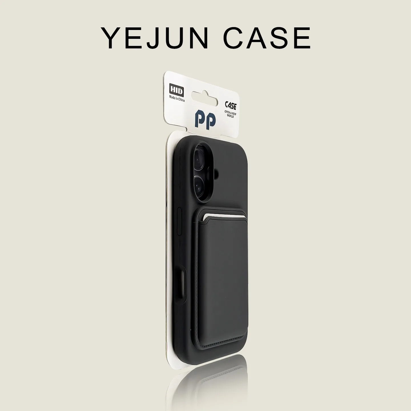 NONED Liquid Silicone Wallet MagSafe Phone Case for iPhone