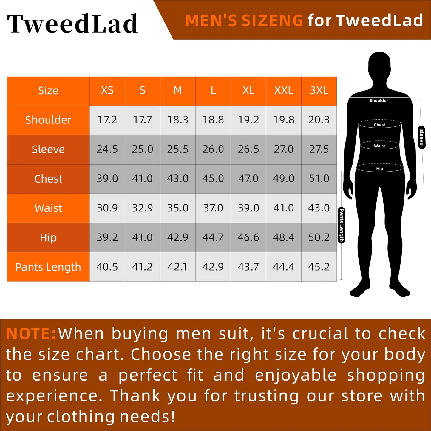 Men's Business Suit Set With Tuxedo Jacket And Trousers