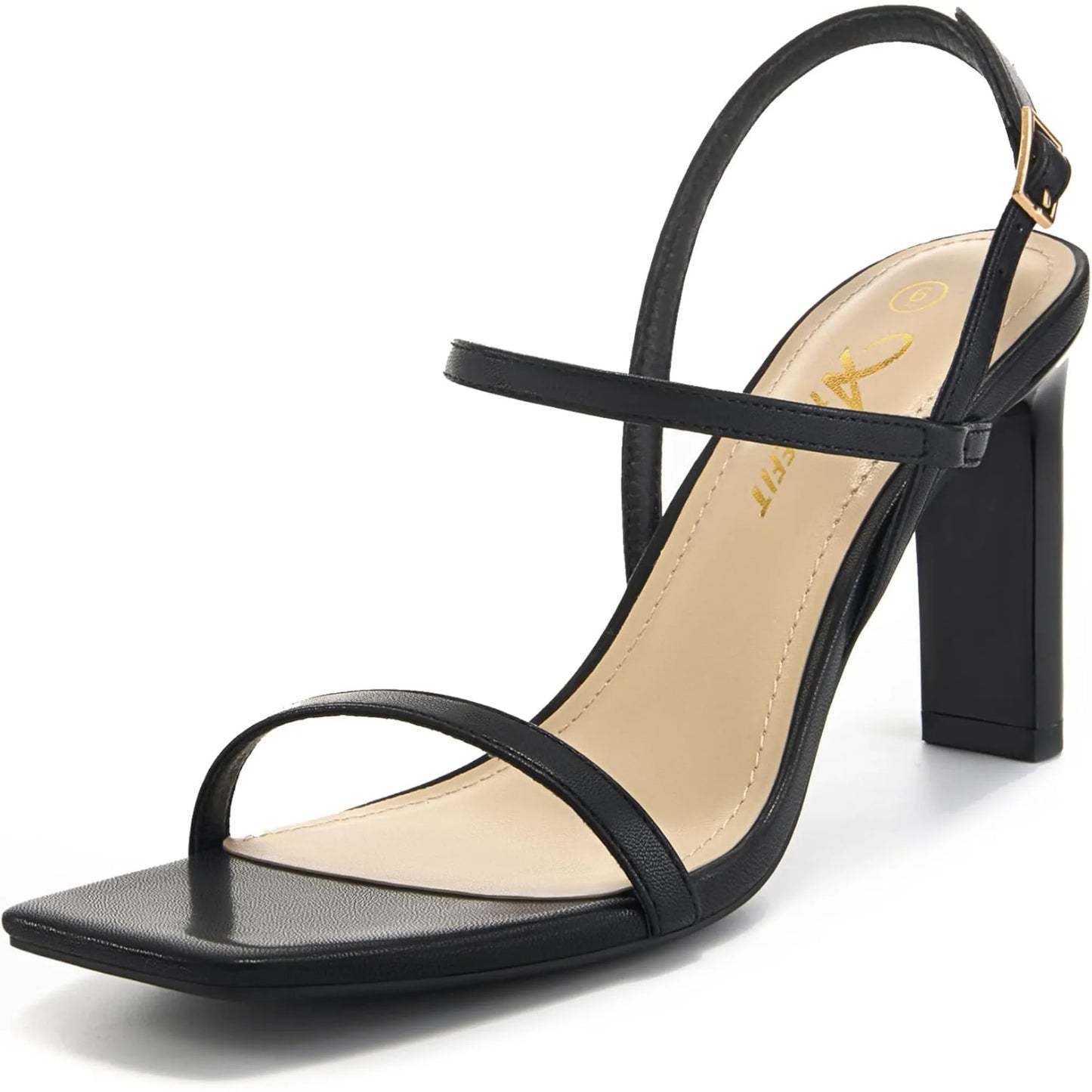 Women's Strappy High Heels Open Toe Ankle Strap Wedding Sandals
