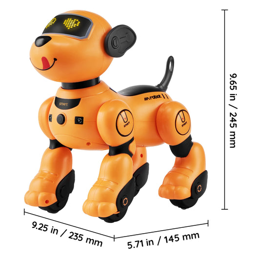 SucceBuy Remote Control Robot Dog Toy Smart Dancing Pet