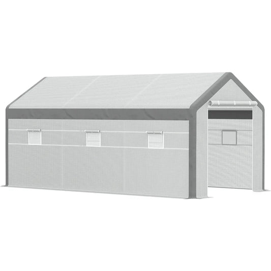 Color Walk-In Greenhouse for Outdoor Garden Shelter Durable Alloy Steel